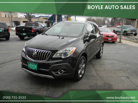 2013 Buick Encore for sale at Boyle Auto Sales in Appleton WI