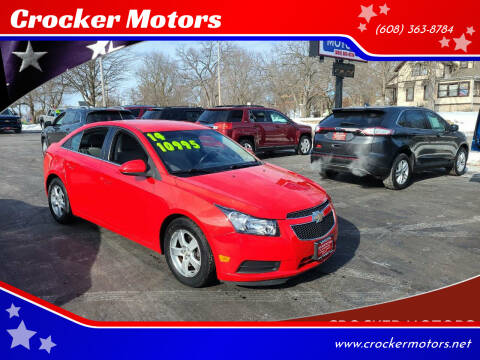 2014 Chevrolet Cruze for sale at Crocker Motors in Beloit WI