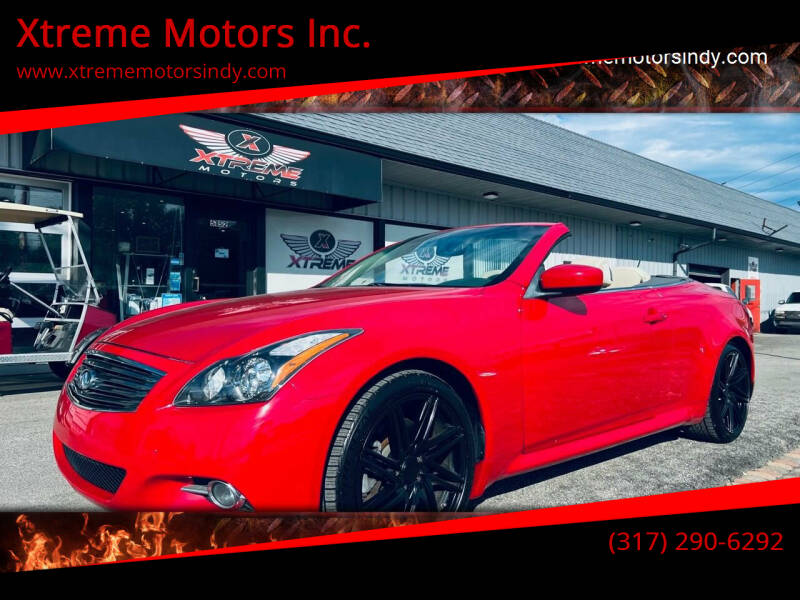 2011 Infiniti G37 Convertible for sale at Xtreme Motors Inc. in Indianapolis IN