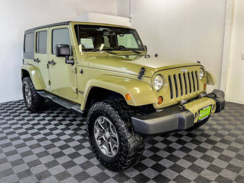2013 Jeep Wrangler Unlimited for sale at Sunset Auto Wholesale in Tacoma WA