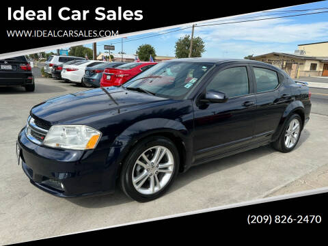 2012 Dodge Avenger for sale at Ideal Car Sales in Los Banos CA