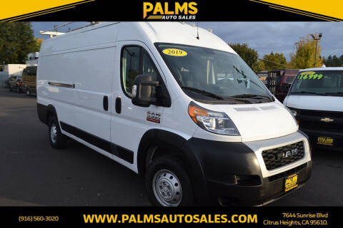 2019 RAM ProMaster for sale at Palms Auto Sales in Citrus Heights CA
