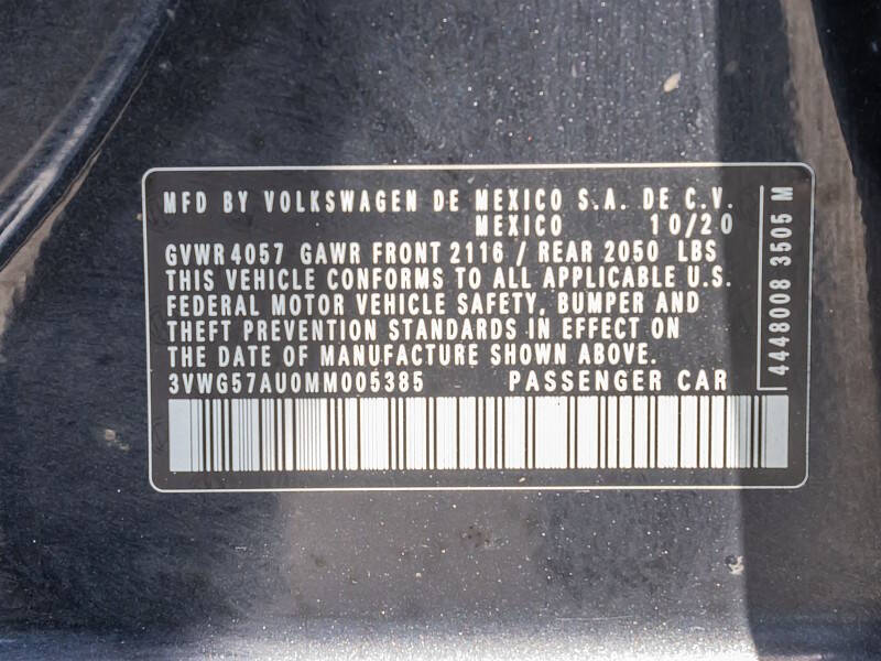 2021 Volkswagen Golf TSI