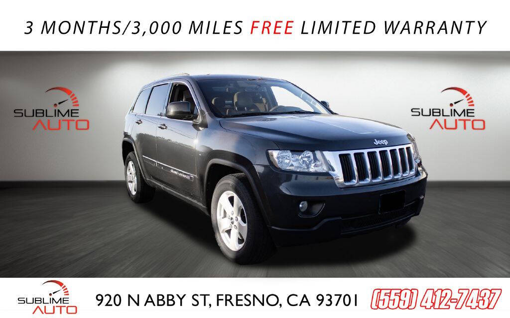 2011 Jeep Grand Cherokee for sale at SUBLIME AUTO in Fresno, CA