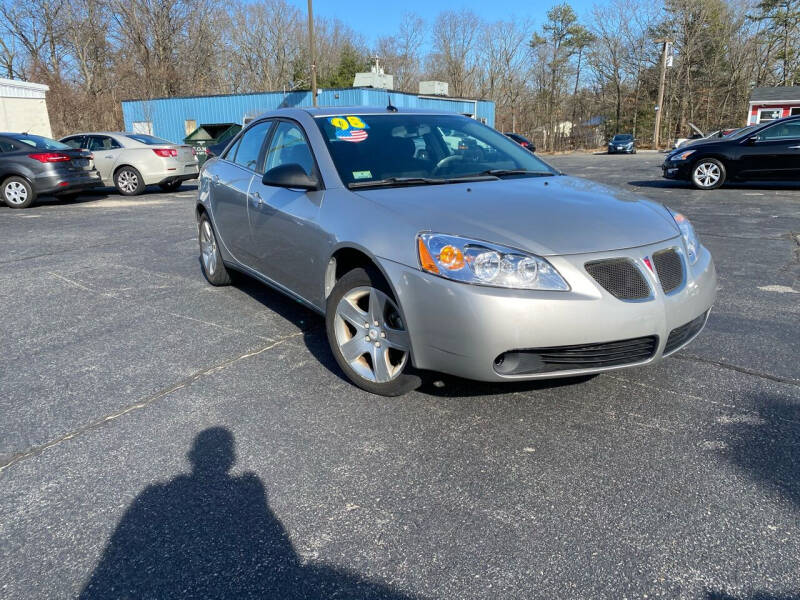 2008 Pontiac G6 for sale at M & J Auto Sales in Attleboro MA