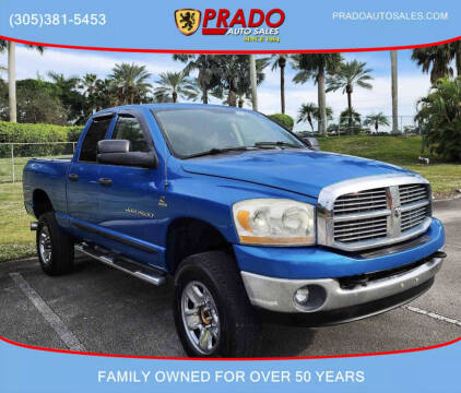 2006 Dodge Ram 2500 for sale at Prado Auto Sales in Miami FL