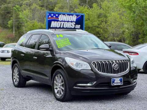 2014 Buick Enclave for sale at Union Motors in Seymour TN