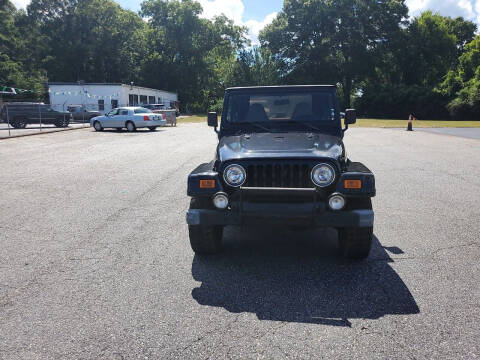 1999 Jeep Wrangler for sale at A-1 Auto Sales in Anderson SC