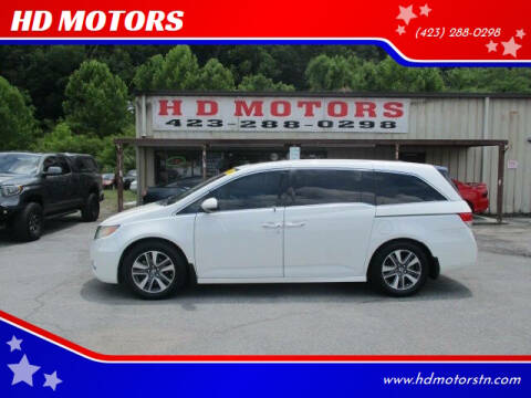 2014 Honda Odyssey for sale at HD MOTORS in Kingsport TN