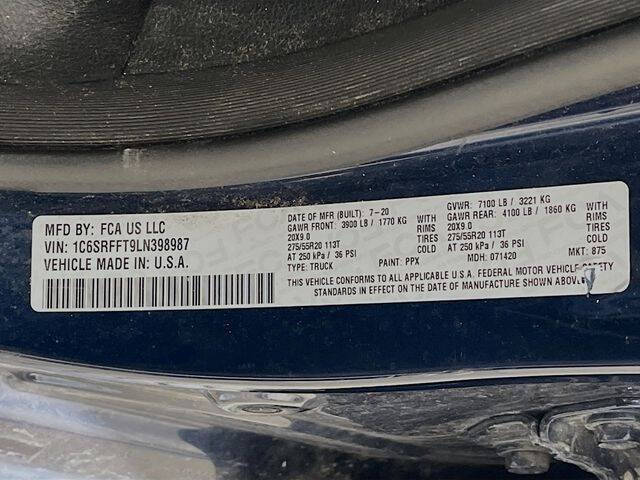 2020 RAM 1500