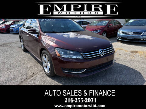 2013 Volkswagen Passat SE PZEV