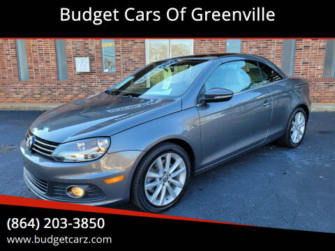 2013 Volkswagen Eos for sale at Budget Cars Of Greenville in Greenville SC