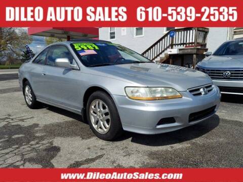 2002 Honda Accord for sale at Dileo Auto Sales in Norristown PA