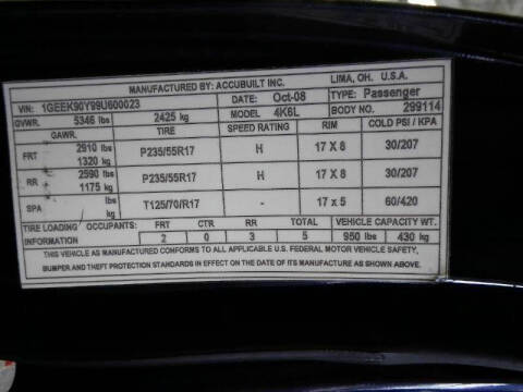 2009 Cadillac DTS Pro
