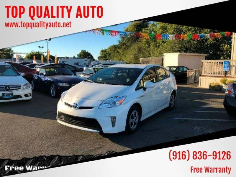 2015 Toyota Prius for sale at TOP QUALITY AUTO in Rancho Cordova CA