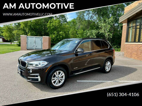 2015 BMW X5 for sale at AM AUTOMOTIVE in Forest Lake MN