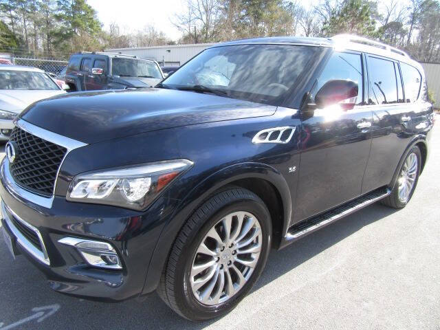 2015 Infiniti QX80 for sale at Pure 1 Auto in New Bern NC