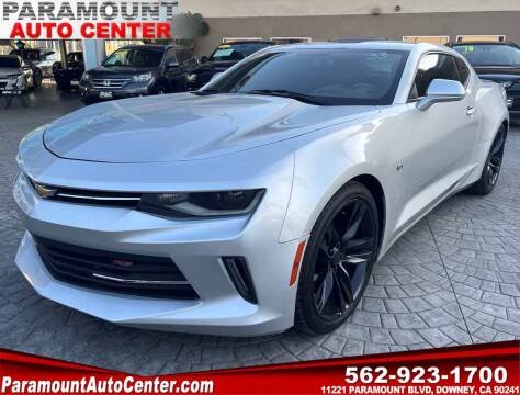 2017 Chevrolet Camaro for sale at PARAMOUNT AUTO CENTER in Downey CA