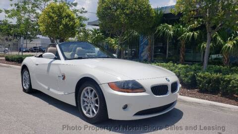2003 BMW Z4 for sale at Choice Auto Brokers in Fort Lauderdale FL
