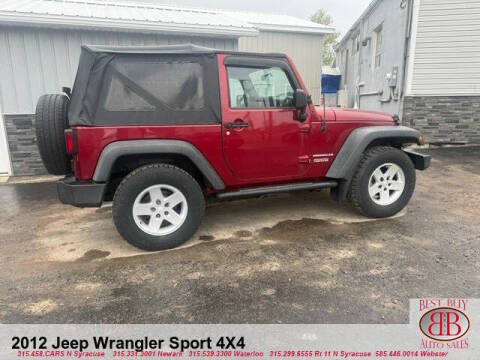 2012 Jeep Wrangler Sport