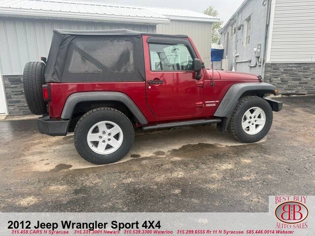 2012 Jeep Wrangler Sport