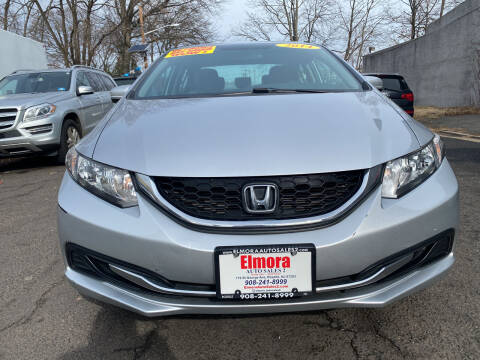 2014 Honda Civic for sale at Elmora Auto Sales 2 in Roselle NJ
