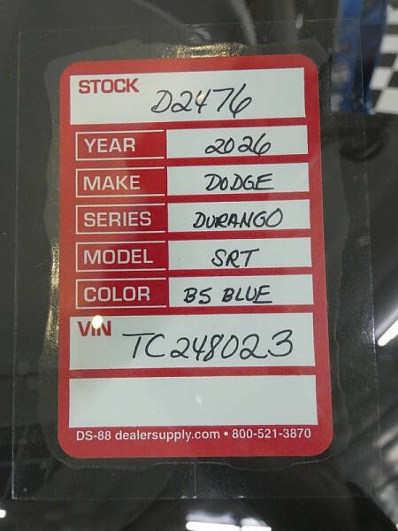 2026 Dodge Durango