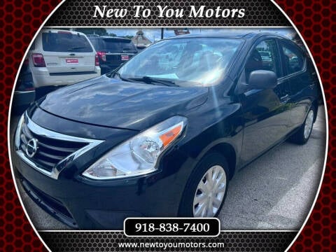 2015 Nissan Versa for sale at New To You Motors in Tulsa OK