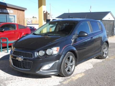 2015 Chevrolet Sonic for sale at High Plaines Auto Brokers LLC in Peyton CO