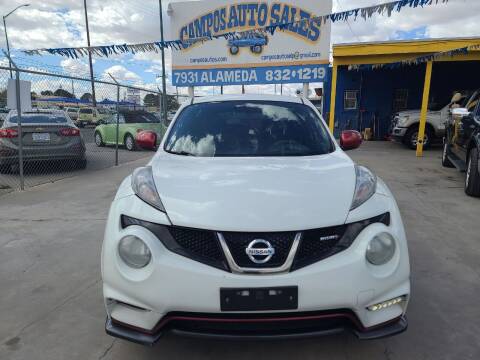 2013 Nissan JUKE for sale at Campos Auto Sales in El Paso TX