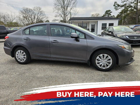 2013 Honda Civic for sale at Rodgers Enterprises in North Charleston SC