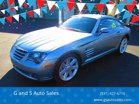 2004 Chrysler Crossfire for sale at G and S Auto Sales in Ardmore TN