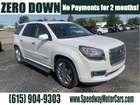 2016 GMC Acadia for sale at Speedway Motors in Murfreesboro TN