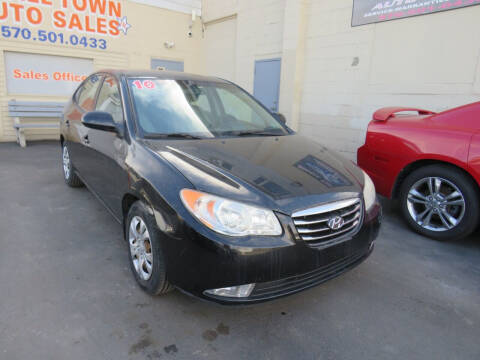 2010 Hyundai Elantra for sale at Small Town Auto Sales in Hazleton PA