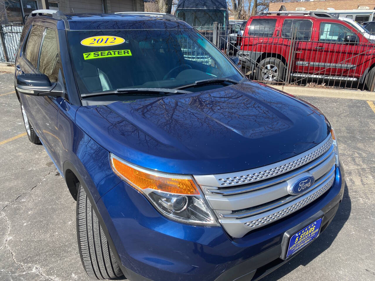 Dk. Blue 2012 Ford Explorer XLT AWD XLT 4dr SUV 1