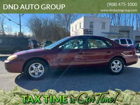 2005 Ford Taurus for sale at DND AUTO GROUP in Belvidere NJ