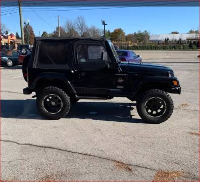 2002 Jeep Wrangler for sale at Discount Auto Sales in Passaic NJ