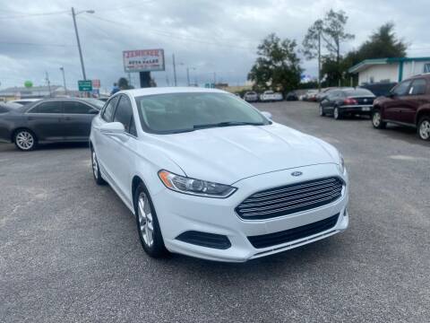 2014 Ford Fusion for sale at Jamrock Auto Sales of Panama City in Panama City FL