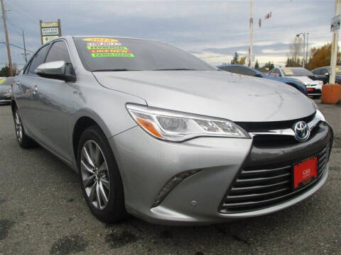 2015 Toyota Camry Hybrid for sale at GMA Of Everett in Everett WA