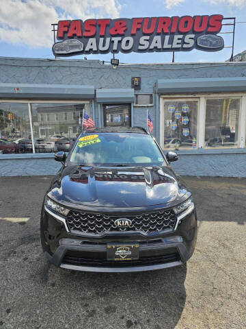 2021 Kia Sorento for sale at FAST AND FURIOUS AUTO SALES in Newark NJ