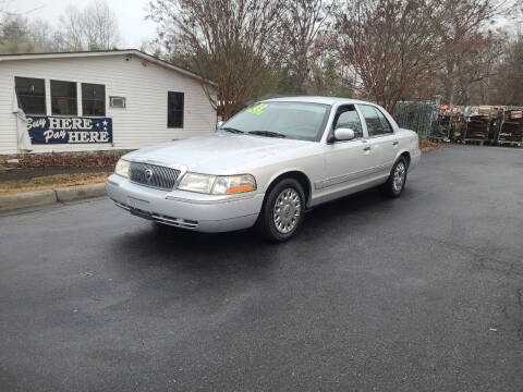 2003 Mercury Grand Marquis for sale at TR MOTORS in Gastonia NC