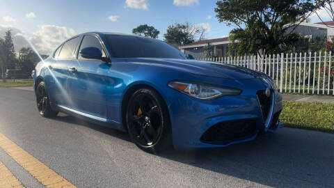 2018 Alfa Romeo Giulia for sale at AUTO BURGOS in Hollywood FL