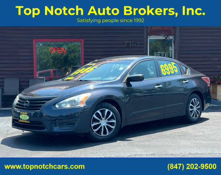 2013 Nissan Altima for sale at Top Notch Auto Brokers, Inc. in McHenry IL