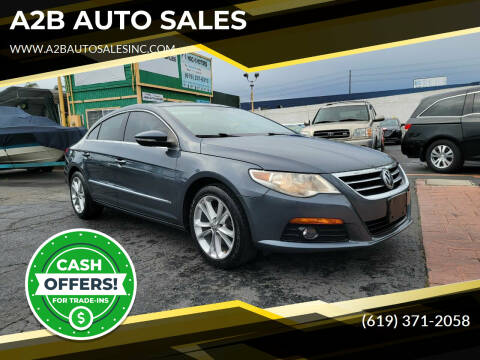 2009 Volkswagen CC for sale at A2B AUTO SALES in Chula Vista CA