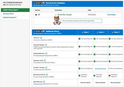 2015 Porsche Macan S