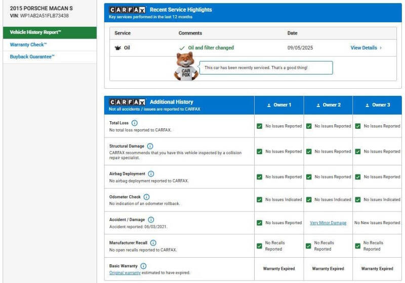 2015 Porsche Macan S