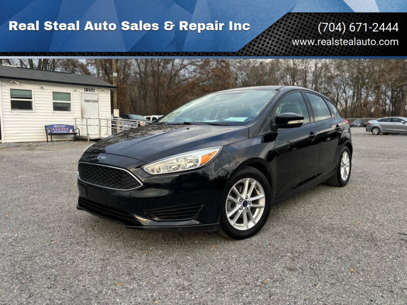 2016 Ford Focus for sale at Real Steal Auto Sales & Repair Inc in Gastonia NC