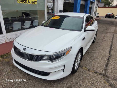 2016 Kia Optima for sale at AutoMotion Sales in Franklin OH