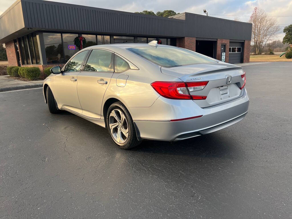 2018 Honda Accord for sale at Absolute Cars Inc in Benson, NC