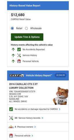 2016 Cadillac CTS 2.0T Luxury Collection